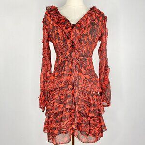 Buffalo, David Bitton - Red Snake Print Dress